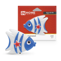 Ночник IN HOME NLA-05-FB Рыбка синяя 230В