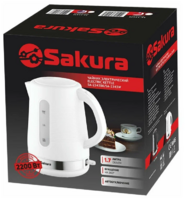 Чайник SAKURA SA-2343W (1,7л,  2,2кВт)