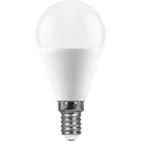 Лампа LED Feron шар 13W E14 6400K LB-950