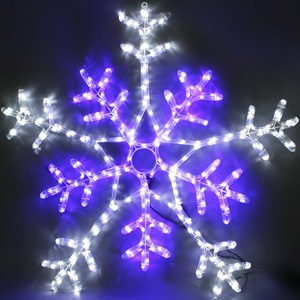 Фигура светодиодн Снежинка 80см А-277
