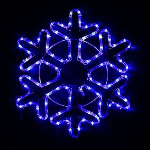 Фигура светодиодн Снежинка 50см А-278