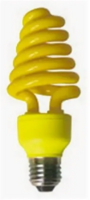Лампа Ecola Spiral Color 12W 220V Е14 Желтый