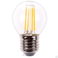 Лампа LED Feron шар феламент 7W Е27 4000K LB-52