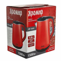 Чайник Яромир ЯР-1059 1,5кВт 1,8л дв.стенка