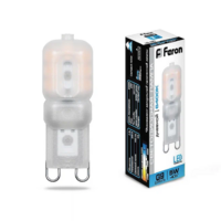Лампа LED Feron 5W 220V G9 6400K LB-430  25638