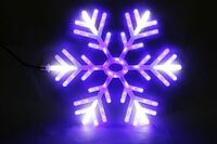 Фигура светодиодн Снежинка 60см
