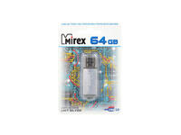 Флеш-диск Mirex 64GB серебро 