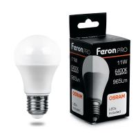 Лампа LED Feron PRO 11W Е27 6500K LB-1011 38031