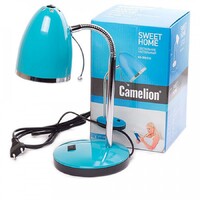Светильник Camelion KD-308 настол.40W E27 голубой