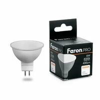 Лампа LED Feron PRO 6W MR16 4000K LB-1606  38084