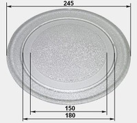 Тарелка МКВ печи диаметр 245мм