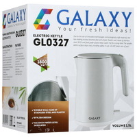 Чайник Galaxy GL 0327 (1,8кВт 1,5л ЗНЭ) белый