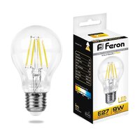 Лампа LED Feron феламент 9W Е27 2700K LB-63 25631